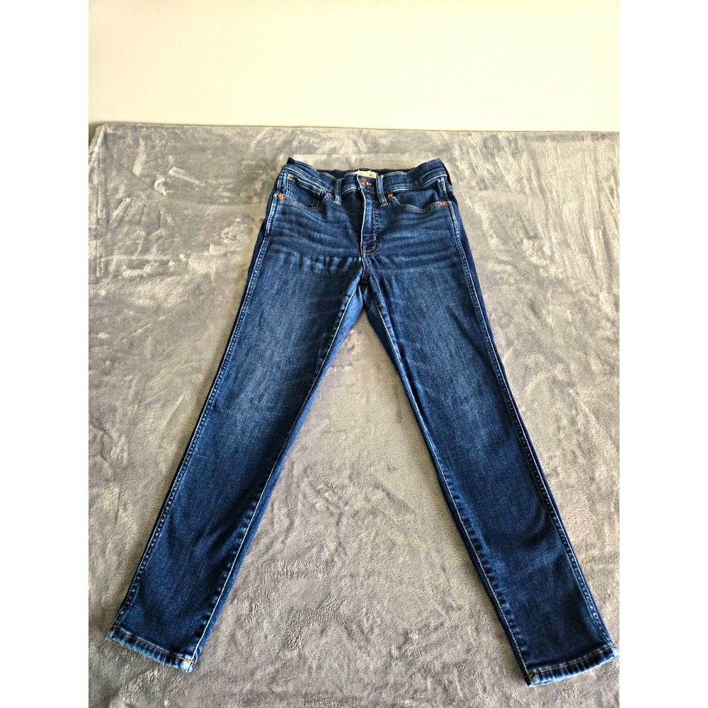 Madewell 10' High Rise Skinny Size 28P Medium Wash